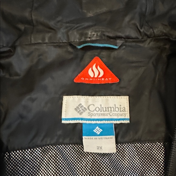 Women’s Columbia Omni-Heat Lightweight Hooded Long Jacket Size 2X - Picture 2 of 9